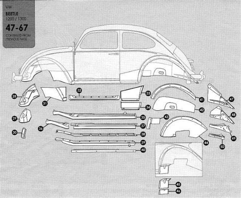 vw beetle sheet metal parts|vw sheet metal replacement parts.